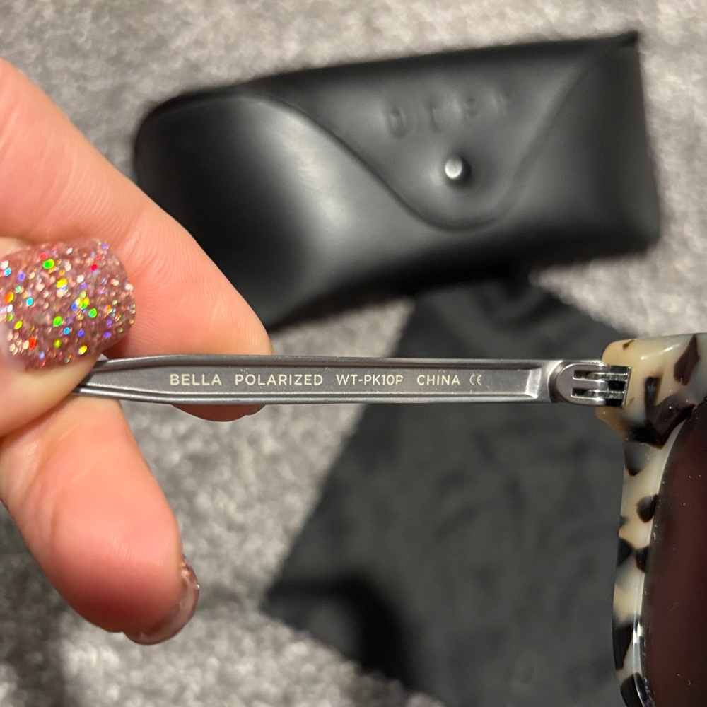 Diff Bella Sunglasses Pink Mirrored Tortoise Frame - image 5